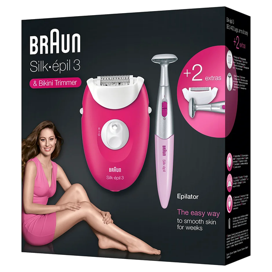 Braun Silk-Épil 3 Epilator | Epilaattori | Karvanpoisto | Kone