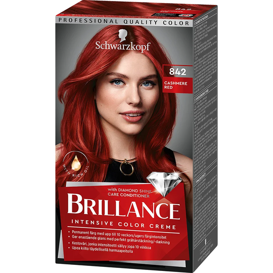 Schwarzkopf Brillance Intensive Color-Creme, 811 Scandinavian Blonde, Schwarzkopf Hiusvärit