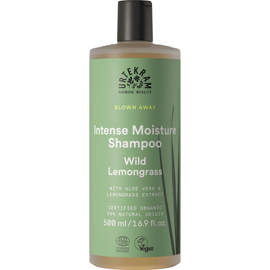 Urtekram Blown Away Wild Lemongrass Intense Moisture Shampoo 50