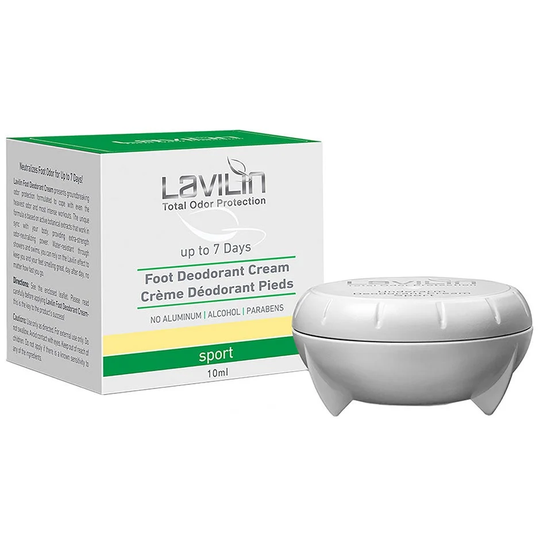 Foot Deodorant Cream, 10 ml Lavilin Jalkavoiteet