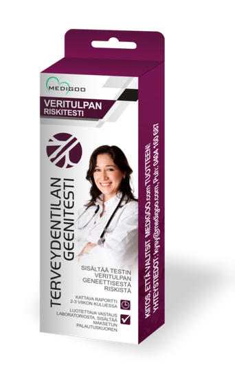 MediGoo Veritulpan Riski DNA testi 1 kpl