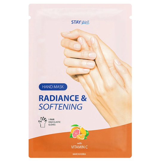 Radiance & Softening Hand Mask C Vitamin Complex, Stay Well Käsivoiteet