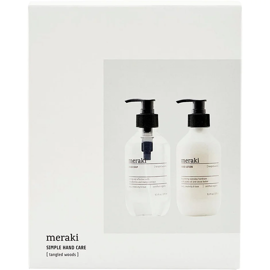 Tangled Woods Giftbox, 275 ml Meraki Käsisaippua