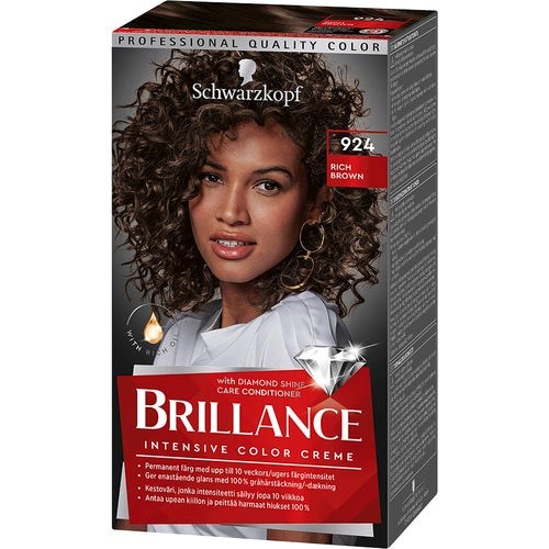 Schwarzkopf Brillance Hair Color 924 Choco Couture