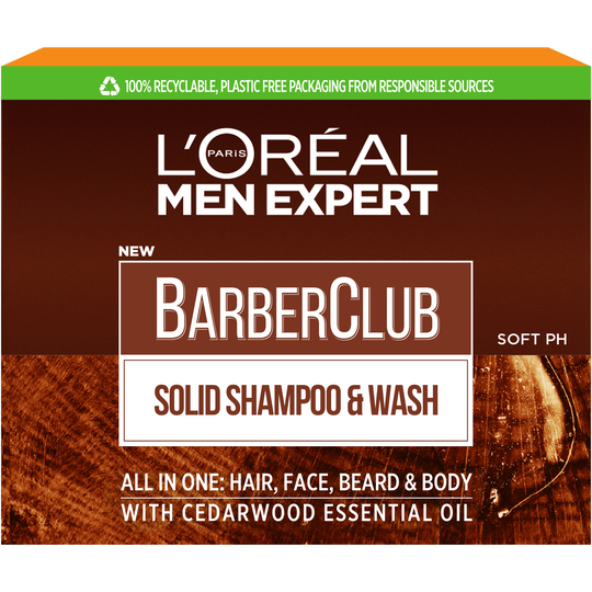 Loreal Paris Men Expert Barber Club Solid Wash 80 g