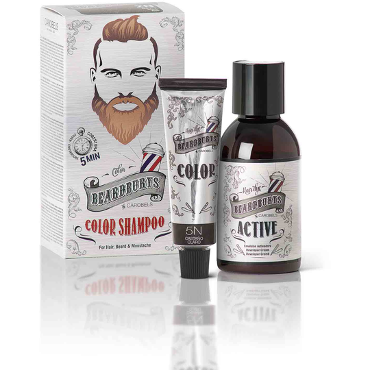 Beardburys Color Shampoo 5n Brun