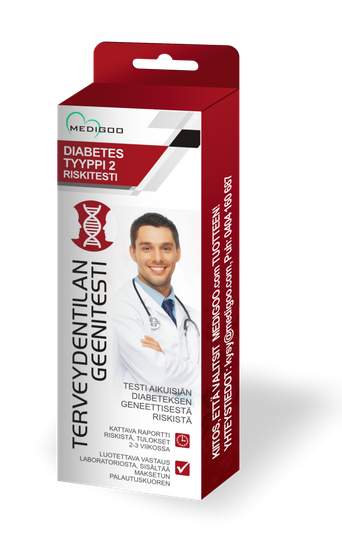 MediGoo Diabetes Tyypin 2 Riski DNA 1 kpl