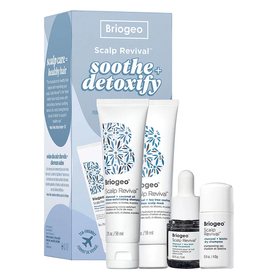 Scalp Revival™ Soothe + Detoxify Hair Care Minis, Briogeo Hiustenhoitotarvikkeet