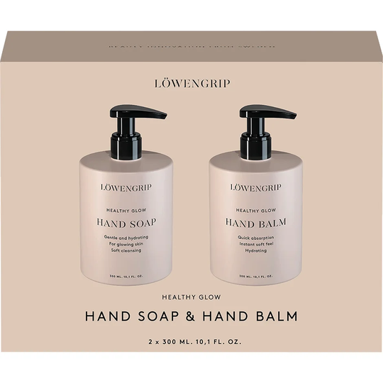 Healthy Glow - Hand Soap & Hand Balm kit, Löwengrip Käsisaippua