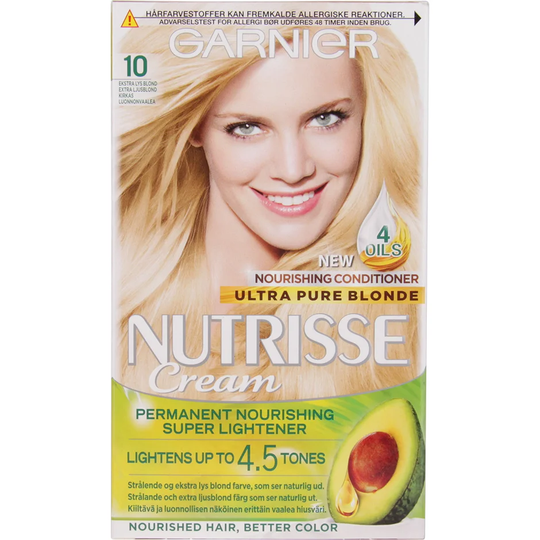 Garnier Nutrisse 10 Camomille Extra Light Blonde | Vaalennus