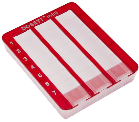 Dosett mini red 1 kpl