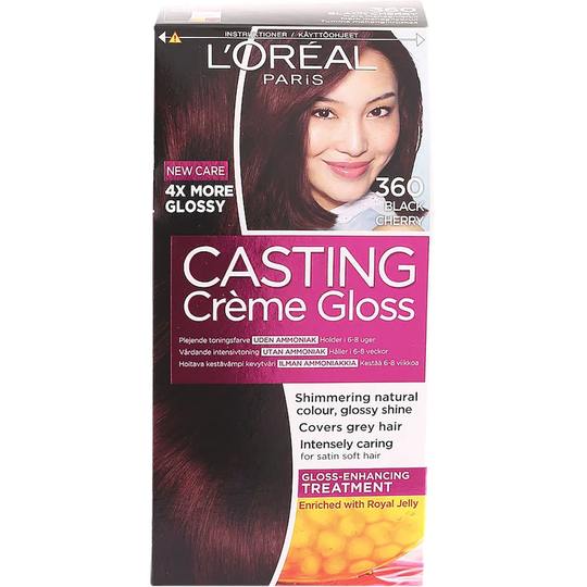 L'Oréal Paris Casting Crème Gloss 360 Black Cherry, L'Oréal Paris Hiusvärit