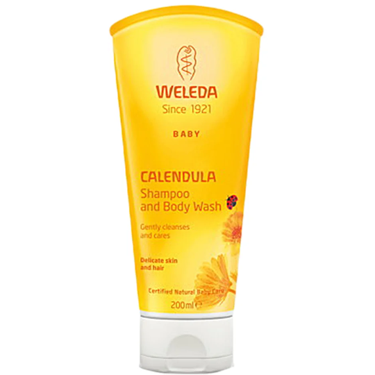 Weleda Calendula Shampoo And Body Wash | Luonnonmukainen shampoo