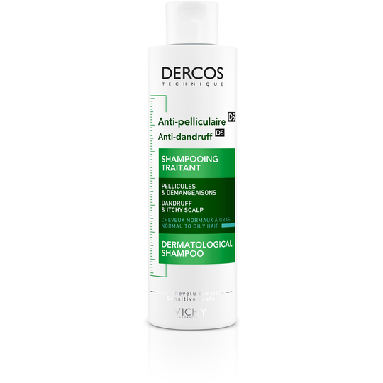 VICHY Dercos Anti-Dandruff hilseshampoo rasvoittuville/normaaleil