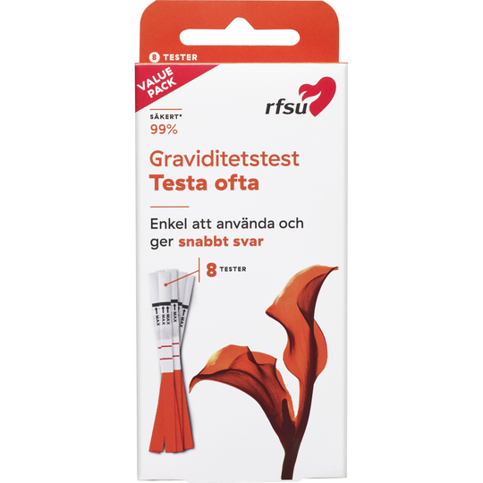 RFSU Raskaustesti 8-Pack