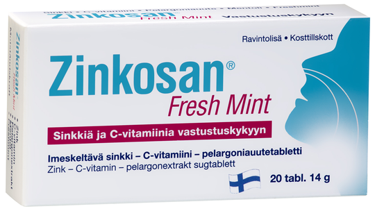 Zinkosan Freshmint 20 tabl / 14 g