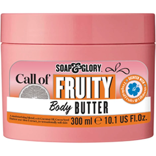 Call of Fruity Body Butter for Hydration and Softer Skin, 300 ml Soap & Glory Vartalovoiteet