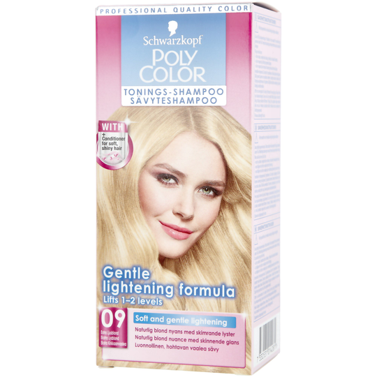 Schwarzkopf Poly Color Toning Shampoo 09 Extra Ljusblond