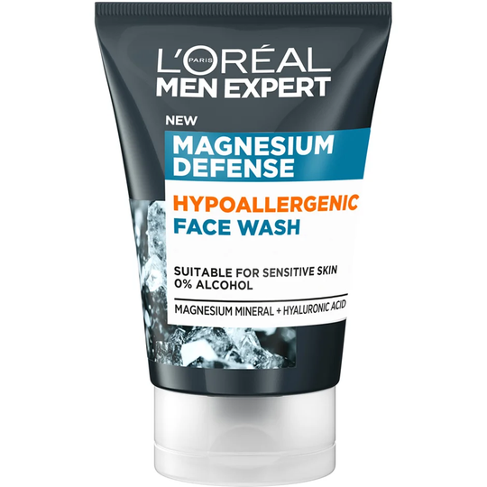 Men Expert Magnesium Defence, 100 ml L'Oréal Paris Kasvojen puhdistus