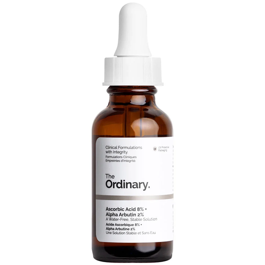 Ascorbic Acid 8% + Alpha Arbutin 2%, 30 ml The Ordinary Seerumit & öljyt