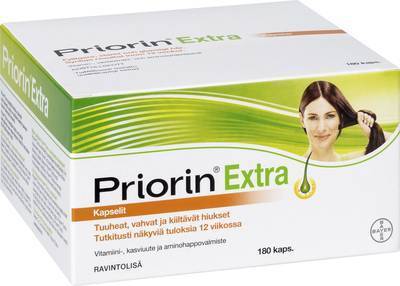 Priorin Extra 180 kapselia