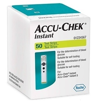 Accu-Chek Instant testiliuskat 50 kpl