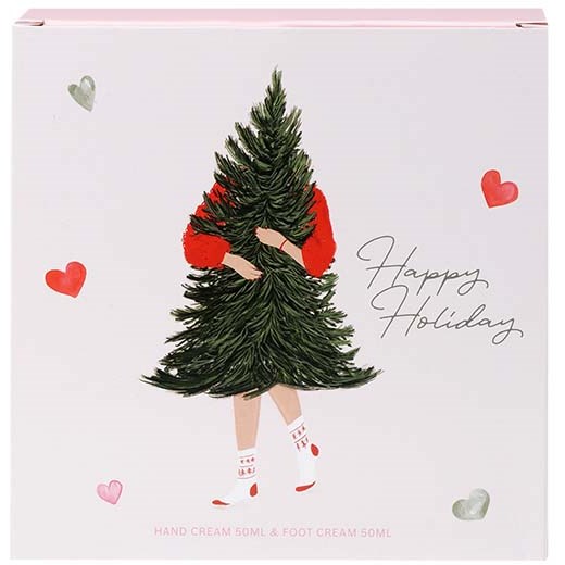 Happy Holiday Hand Cream & Foot Cream Set