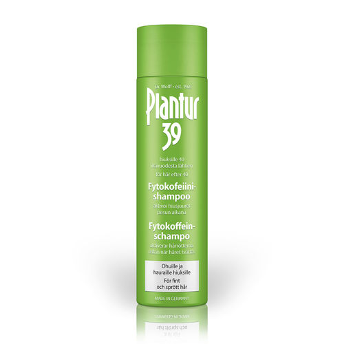 Plantur39 Kofeiinishampoo hennoille ja hauraille hiuksille 250 ml