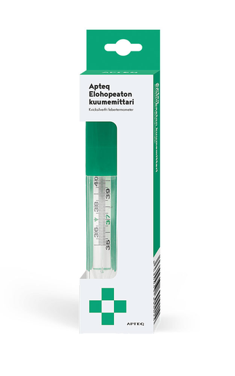Apteq elohopeaton kuumemittari 1 kpl