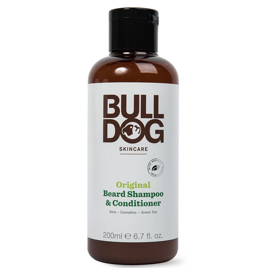 Bulldog Original Beard Shampoo & Conditioner, 200 ml Bulldog Partashampoo ja partahoitoaine