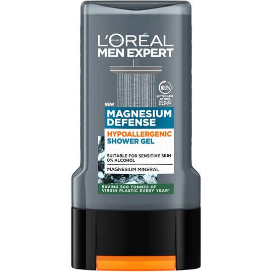 Men Expert Shower Gel Magnesium Defence, 300 ml L'Oréal Paris Suihku- & Kylpytuotteet miehille