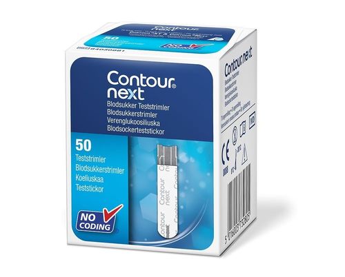 Contour next verensokeriliuska 50 kpl