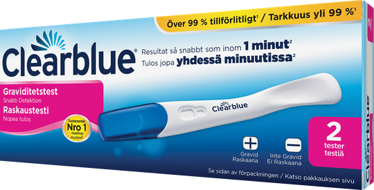 Clearblue raskaustesti 2 kpl