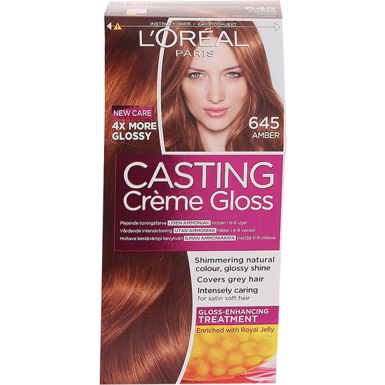 L'Oréal Paris Casting Crème Gloss 645 Amber, L'Oréal Paris Hiusvärit