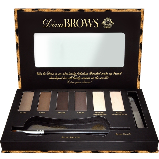 Viva la Diva Brows Eyebrow Palette Brows Eyebrow Palette