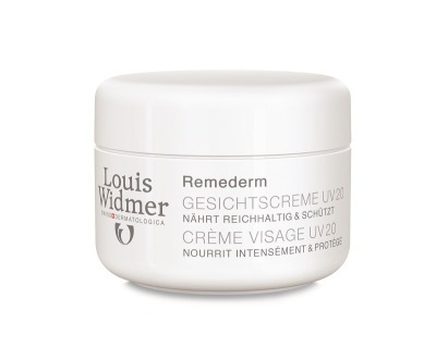 Louis Widmer Remederm Face Cream UV 20 50 ml hajustettu