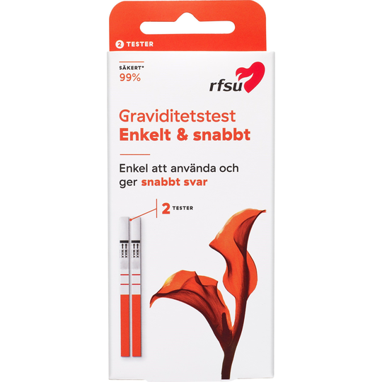 RFSU Raskaustesti 2-Pack