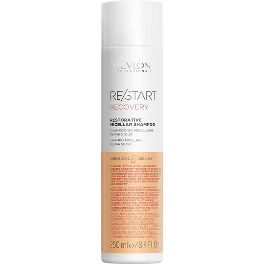 Restart Recovery Restorative Micellar Shampoo, 250 ml Revlon Professional Shampoo
