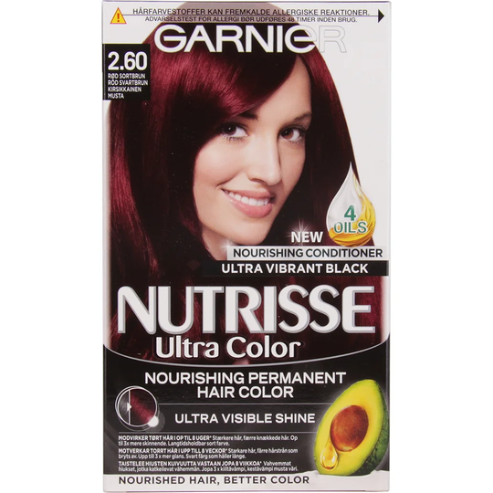 Garnier Nutrisse Cherry Black | Garnier Hiusvärit | Punainen 2.6