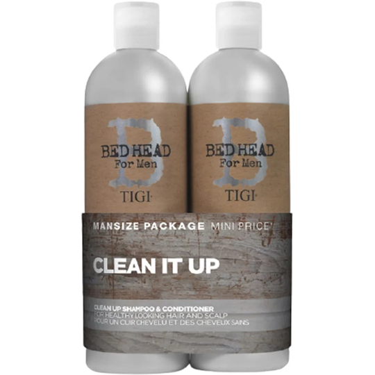 B for Men Clean Up Tweens Duo, TIGI Bed Head Muotoilutuotteet