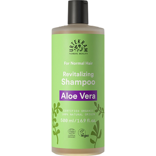 Urtekram Aloe Vera Shampoo normaaleille hiuksille 500 ml