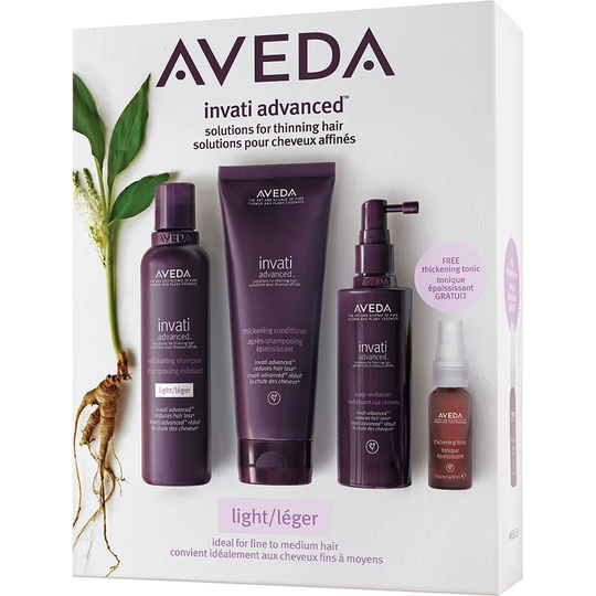Invati Advanced System Set Light, Aveda Paketit