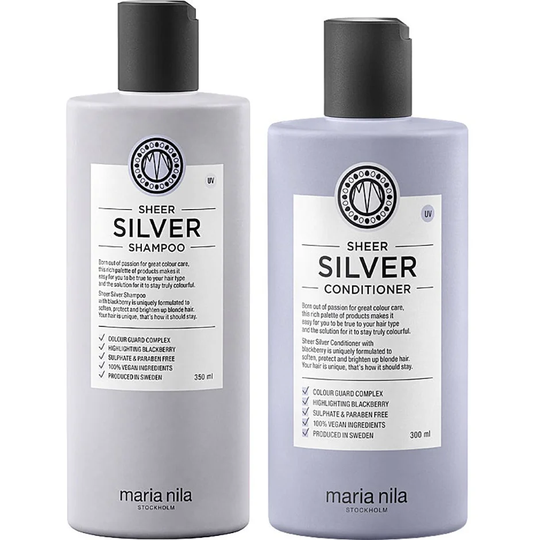 Sheer Silver Duo, Maria Nila Shampoo