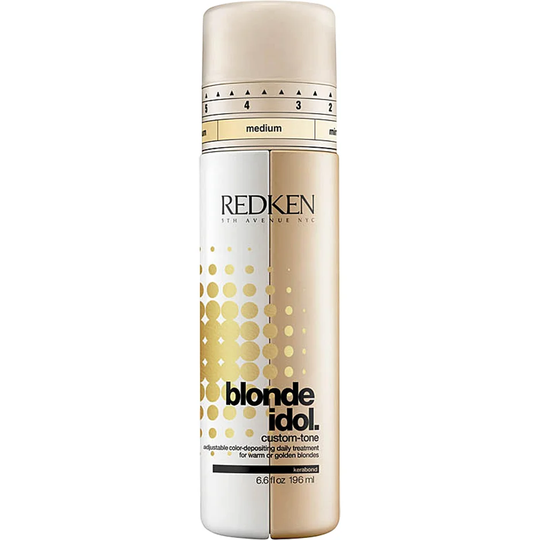 Redken Blonde Idol Custom-Tone For Warm Or Golden Blondes, 196 ml Redken Hoitoaine