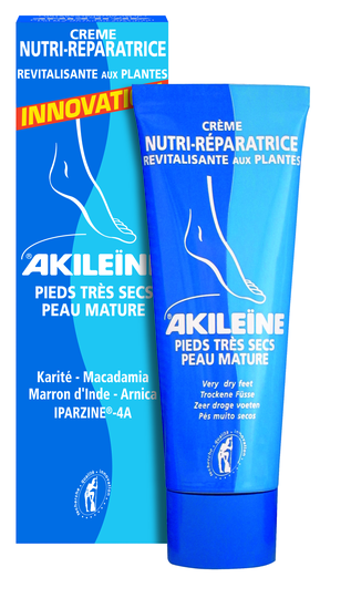 Akileine Nutri Repair Cream with plants jalkavoide 50 ml